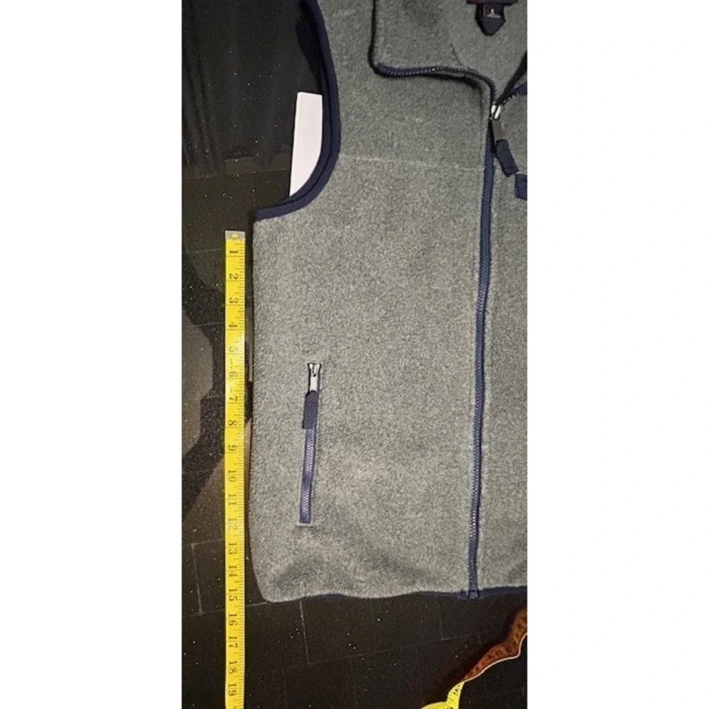 Patagonia Snap T Vest Women Synchilla Grey Fleece Full Zip Forge Athletic Boho S - Picture 8 of 12